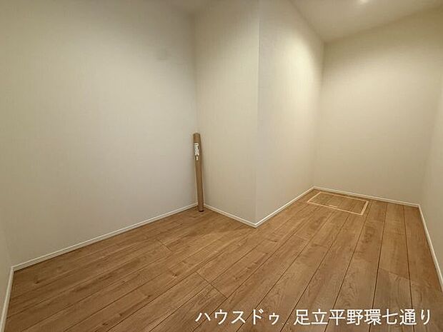 収納や趣味のスペースとして活躍するストレージルーム。住空間をすっきり保てます。