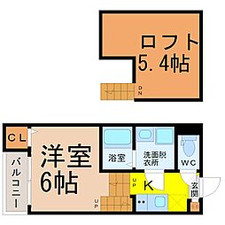 間取図画像 1SK