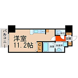 UOOMAMISORA 1Kの間取図画像