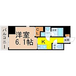 間取図画像 1K