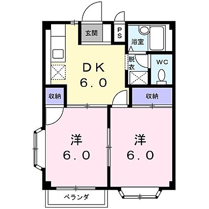 サンプラザ斉藤_間取り_0