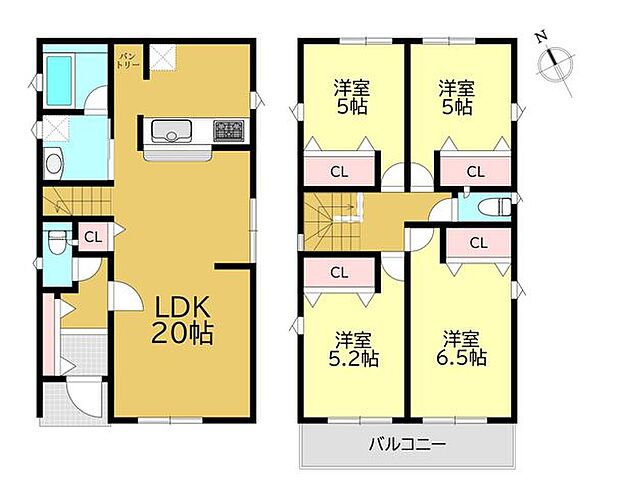 4LDK（95.58m2）