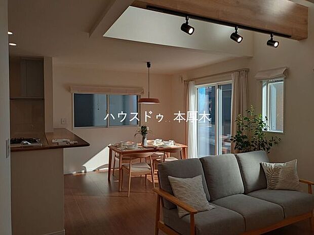 お洒落で解放感のあるリビング