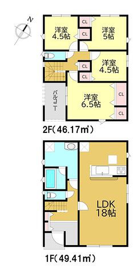 4LDK（95.58m2）