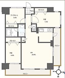 間取図画像 3SLDK