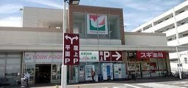 ヨークフーズ南毛利店 1610m