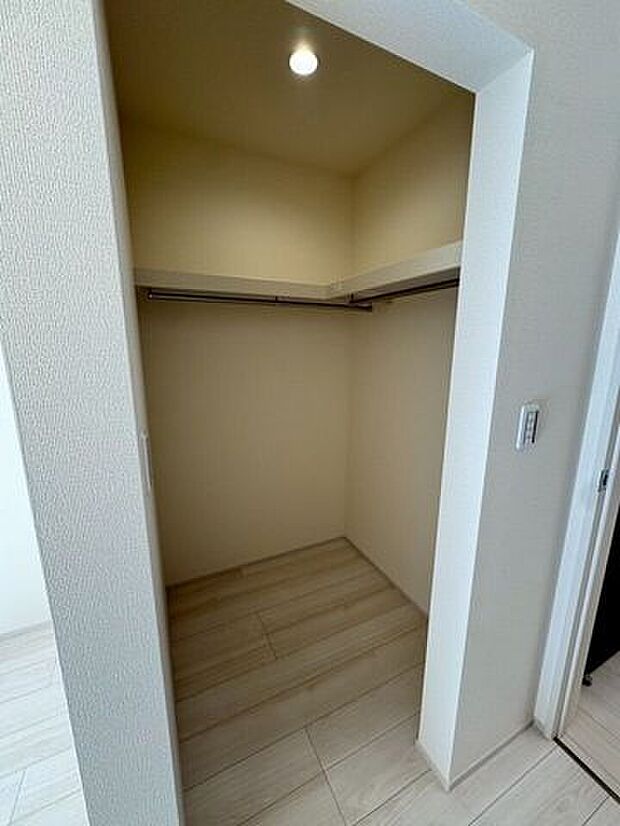 収納のWIC心強いみかたです。