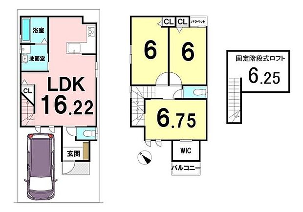 建物プラン例（間取り図）