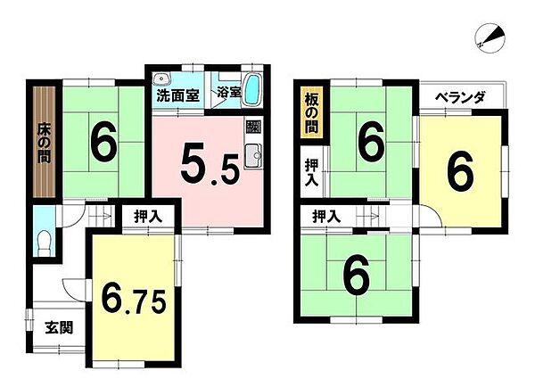 間取り：326000247801
