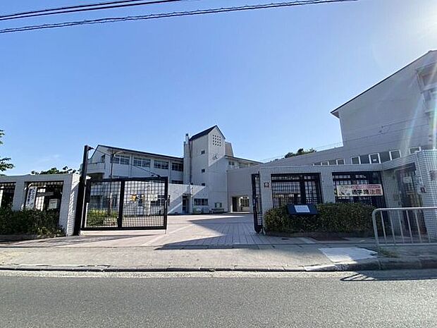 上里小学校 600m