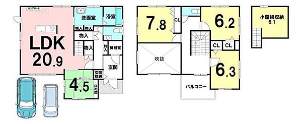 間取り：326000257495