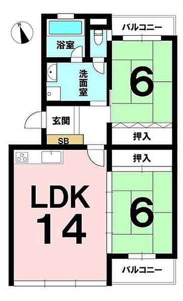 間取り：326000267164