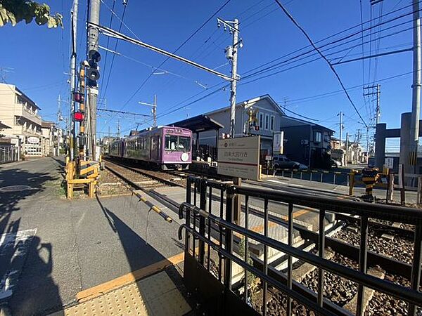 京福嵐山線 有栖川駅 1300m