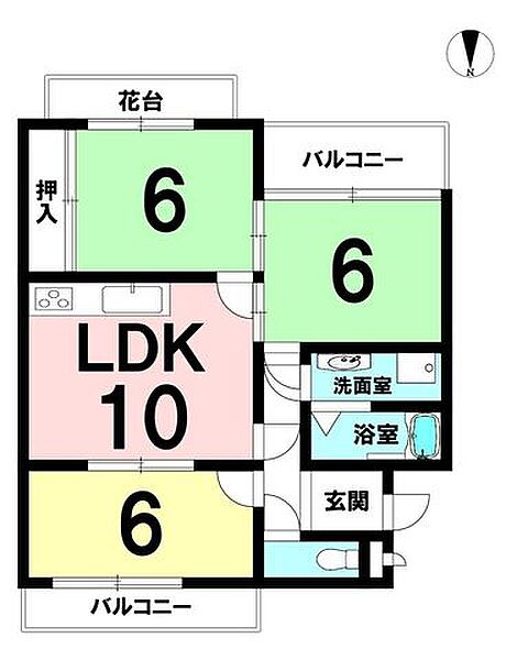 間取り：326000247809