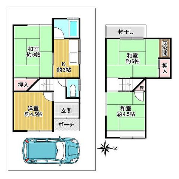 間取り：326000264185