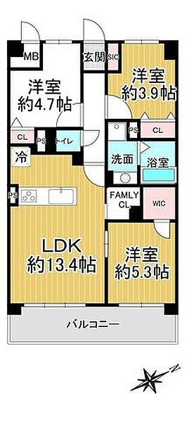間取り：326000264489