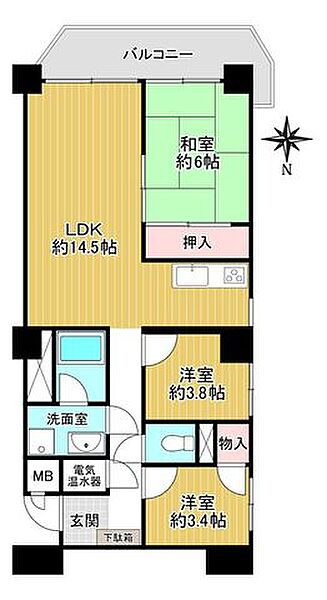 間取り：326000273089