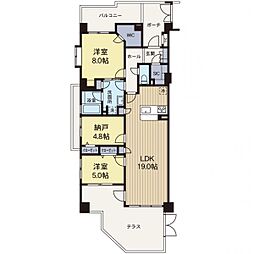 間取図画像 2SLDK