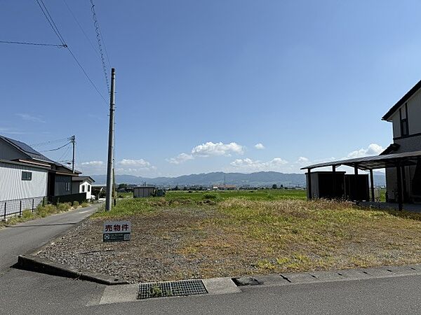 南側道路から撮影