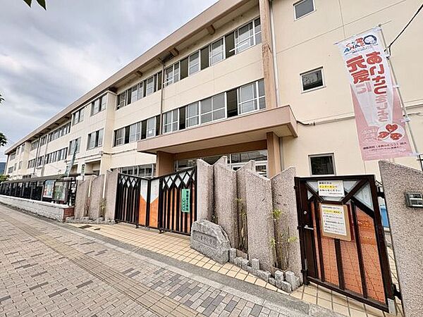 八尾市立安中小学校 720m