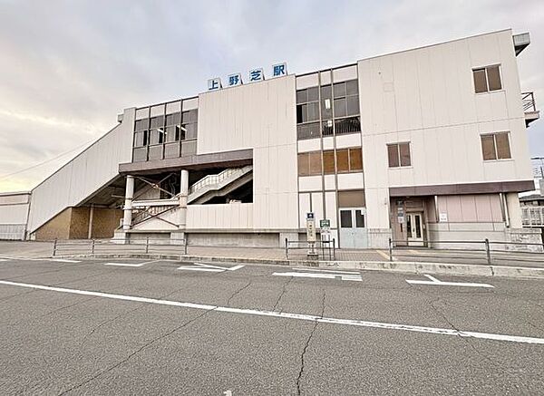 上野芝駅 1140m