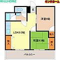 西村マンション4階4.3万円