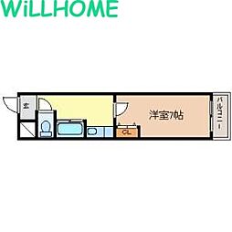 マイステージアロチ 1Kの間取図画像