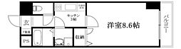 ガリレオビル 1Kの間取図画像