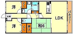 ウエストコート11番街 3LDKの間取図画像