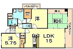 間取図画像 3LDK
