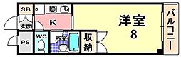 間取図画像 1K