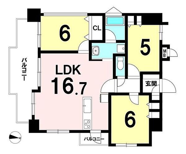 3LDK、専有面積71.48m2、バルコニー11.11m2南向き◆即日内覧可能です！いつでもご連絡ください♪水曜日も営業しております。