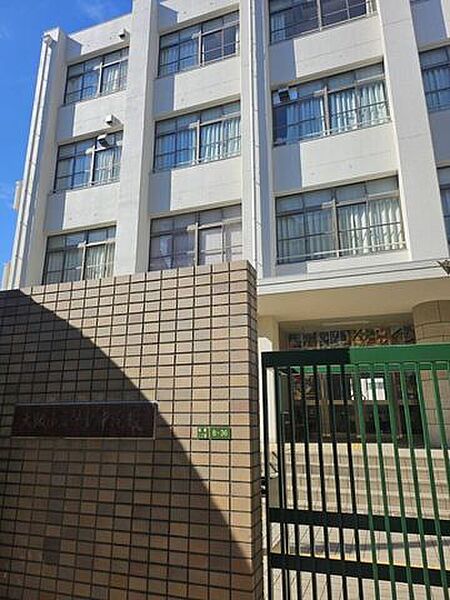 柴島中学校 190m