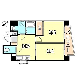 間取図画像 2DK