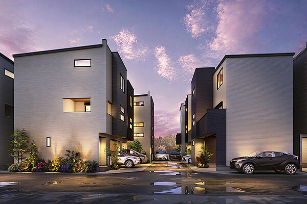 マンションでは得られない開放感。大型分譲地だからこそ実現した整った景観の中で、一級建築士と共に「理想の家」を造り上げる喜びを。