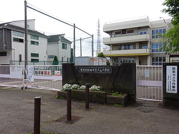 町田市立小山小学校まで875m