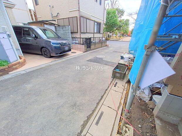 前面道路含む現地