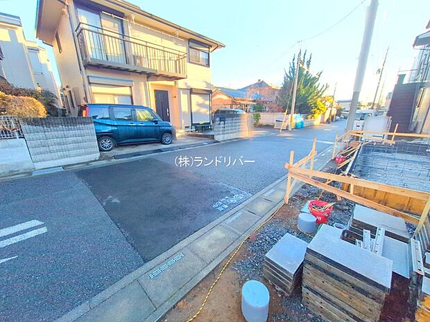 前面道路含む現地