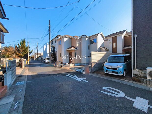 前面道路含む現地