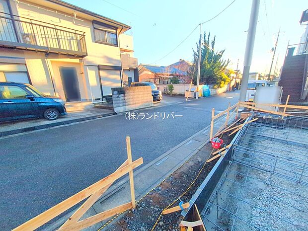 前面道路含む現地