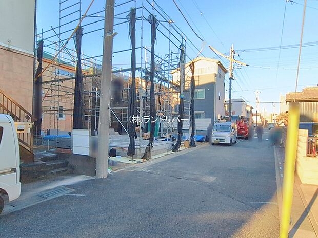 前面道路含む現地