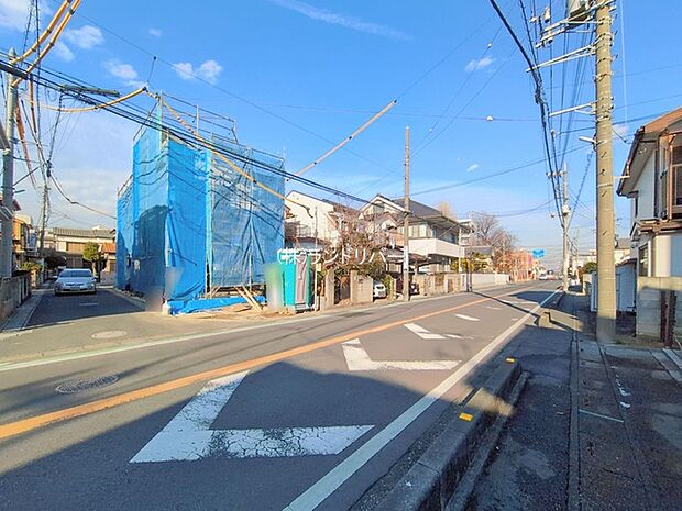 前面道路含む現地