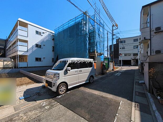 前面道路含む現地