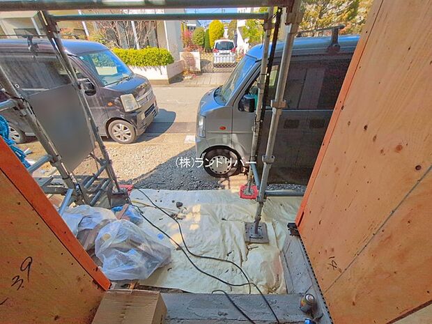 前面道路含む現地