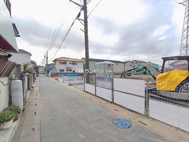 前面道路含む現地