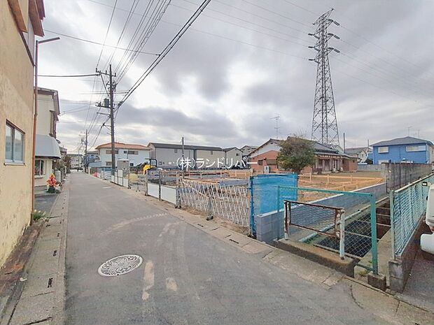 前面道路含む現地