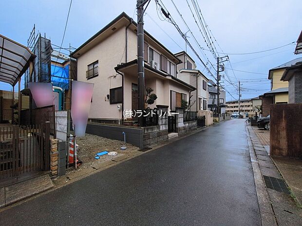 前面道路含む現地