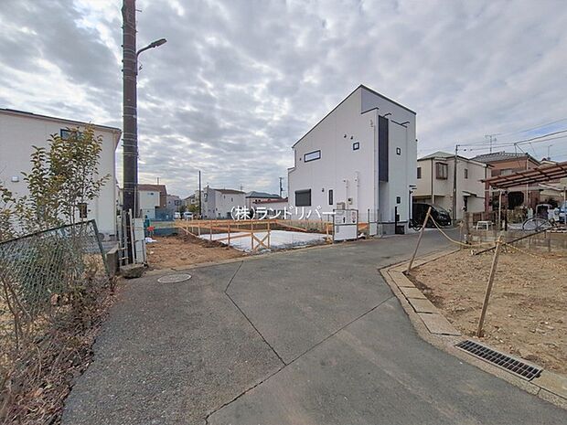 前面道路含む現地