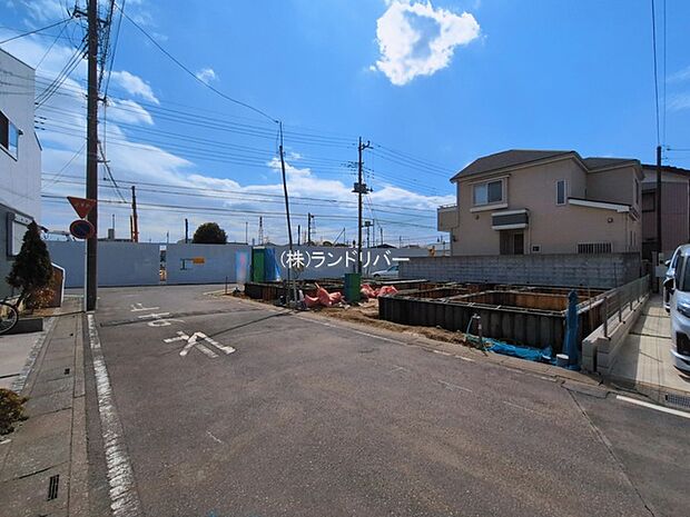 前面道路含む現地