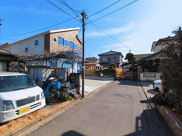 前面道路含む現地